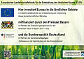 Europäischer Landwirtschaftsfonds für die Entwicklung des ländlichen Raums (ELER)